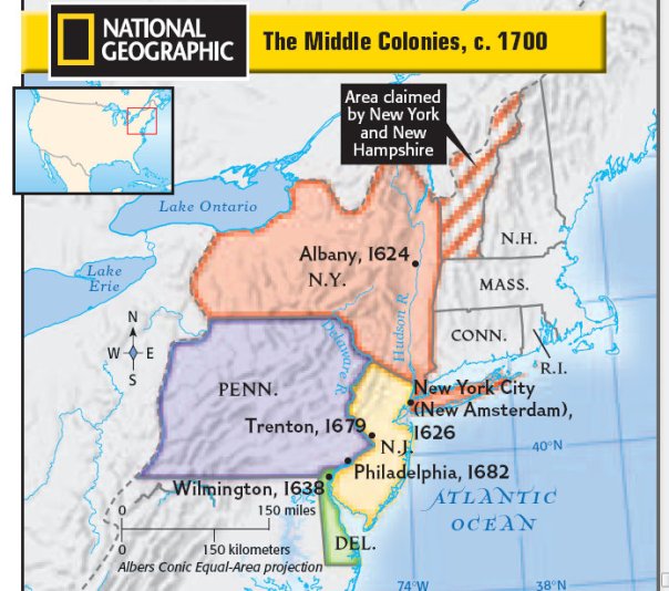 Middle Colonies - jpg