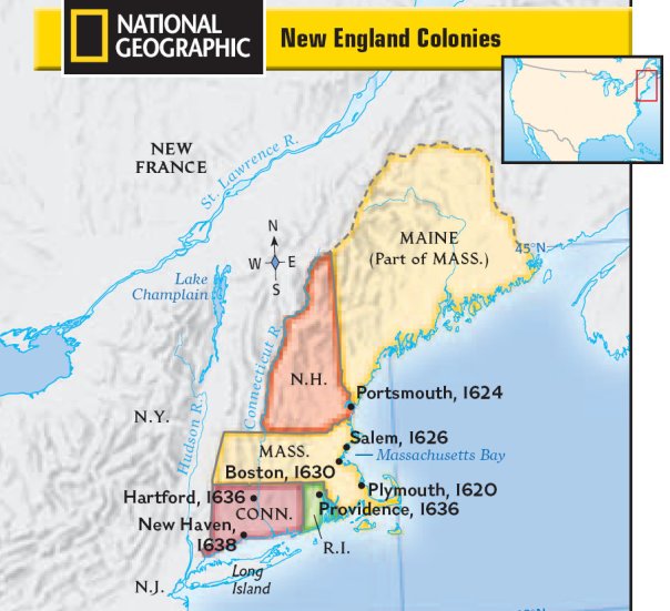 New England  Colonies